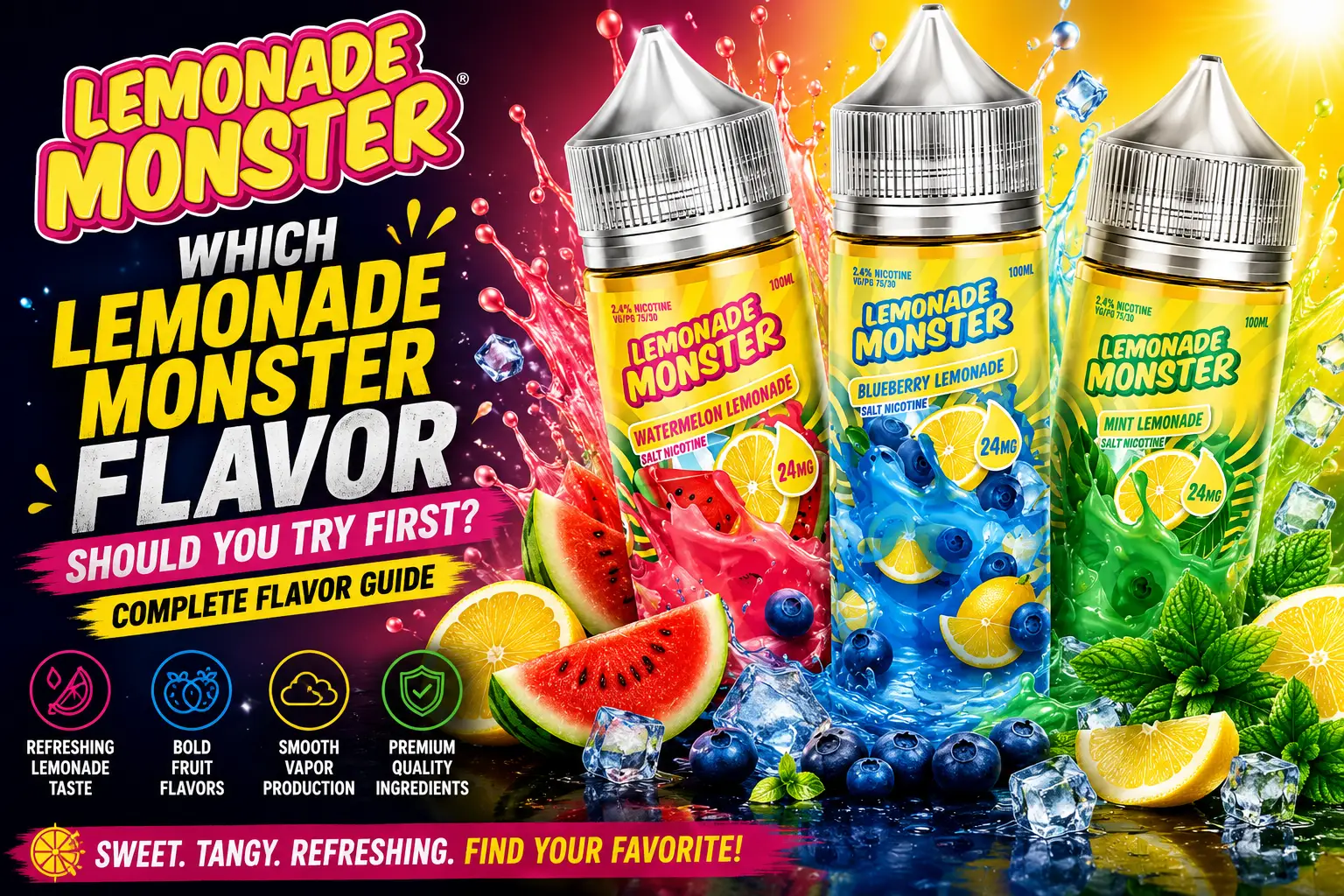 Lemonade Monster Flavor